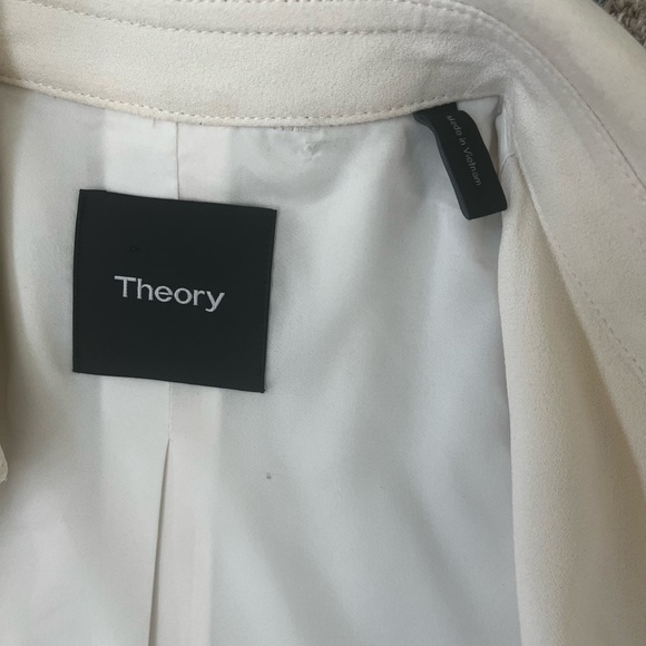 Theory Tench Coat White Size M - Picture 4 of 9